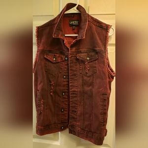 RUDE Red Vest Men's Small